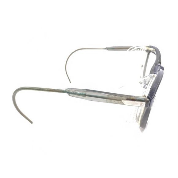 Sellstrom Vintage Smoke Gray Square Side Shields Eyeglasses Frames 150 Men Women - Picture 4 of 12